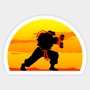 Ryu Sunset Sticker